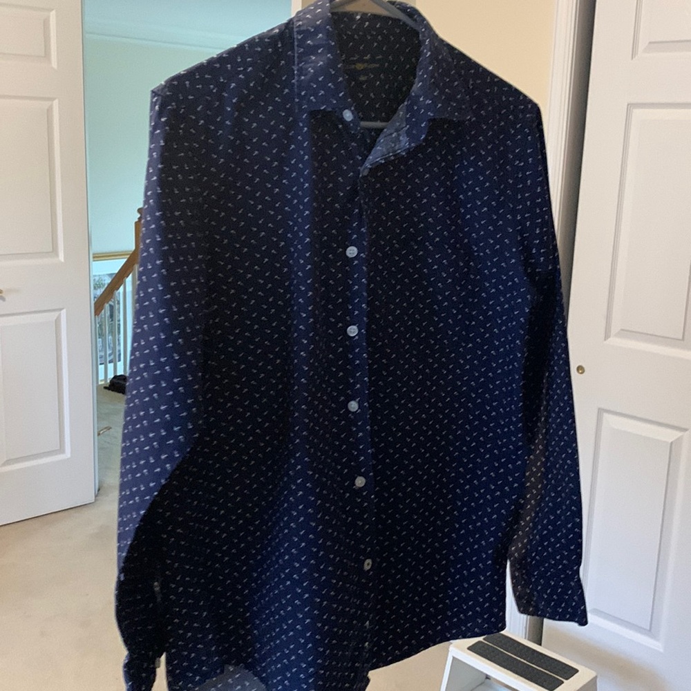 Men's nautical theme shirt